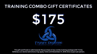 Training Combo Gift Certificate
